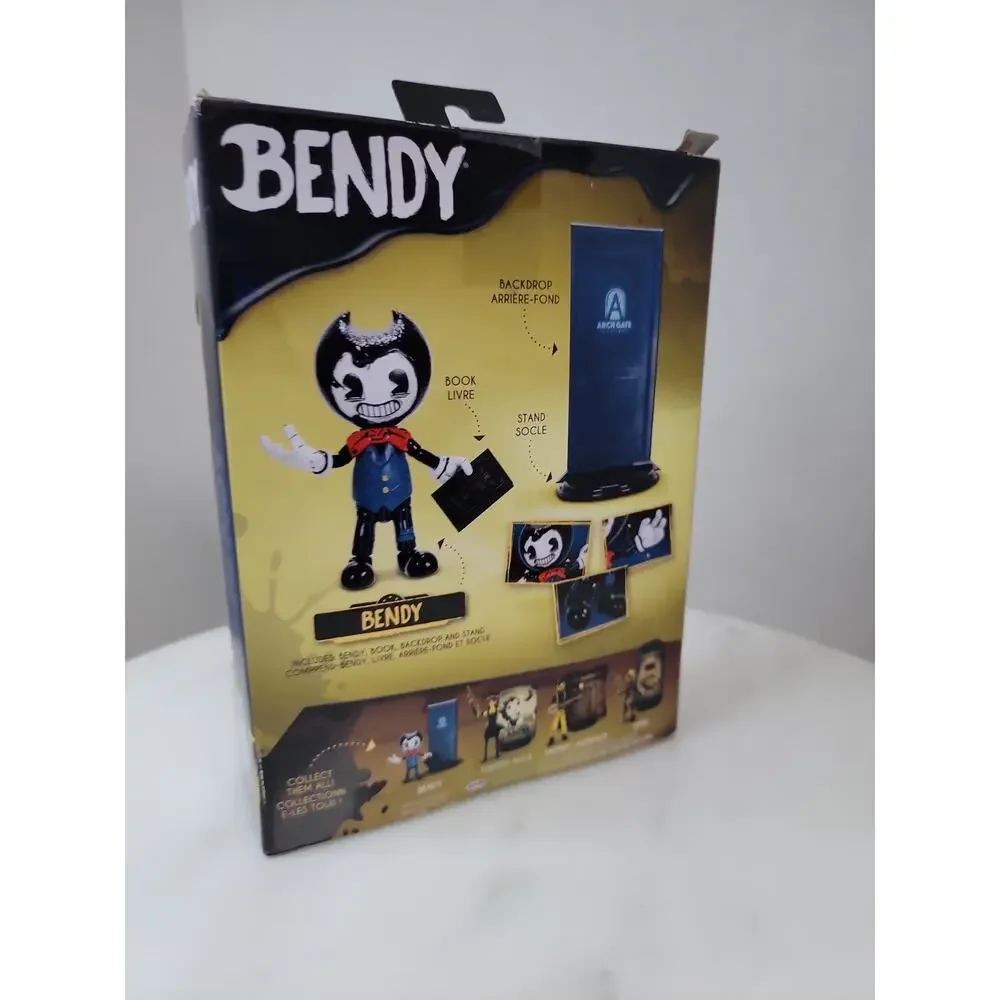 Jakks Pacific Bendy & The Ink Machine 5” Action Figure with Book